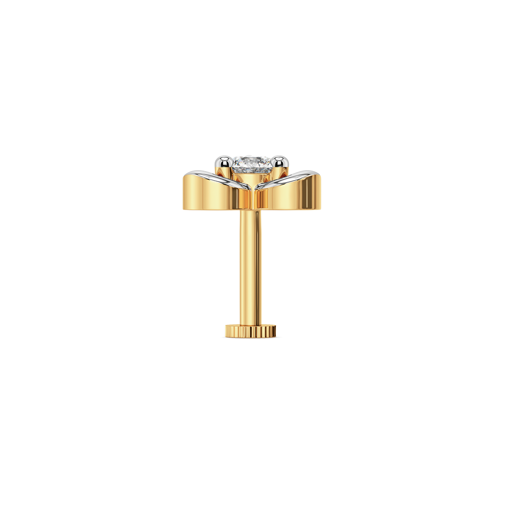 Orchestred Rhapsody Diamond Nose Pins