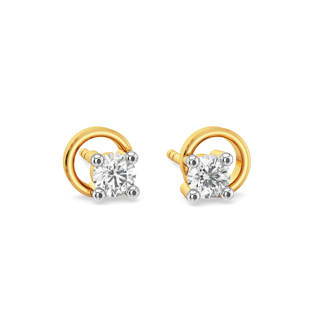 Style Up Diamond Earrings