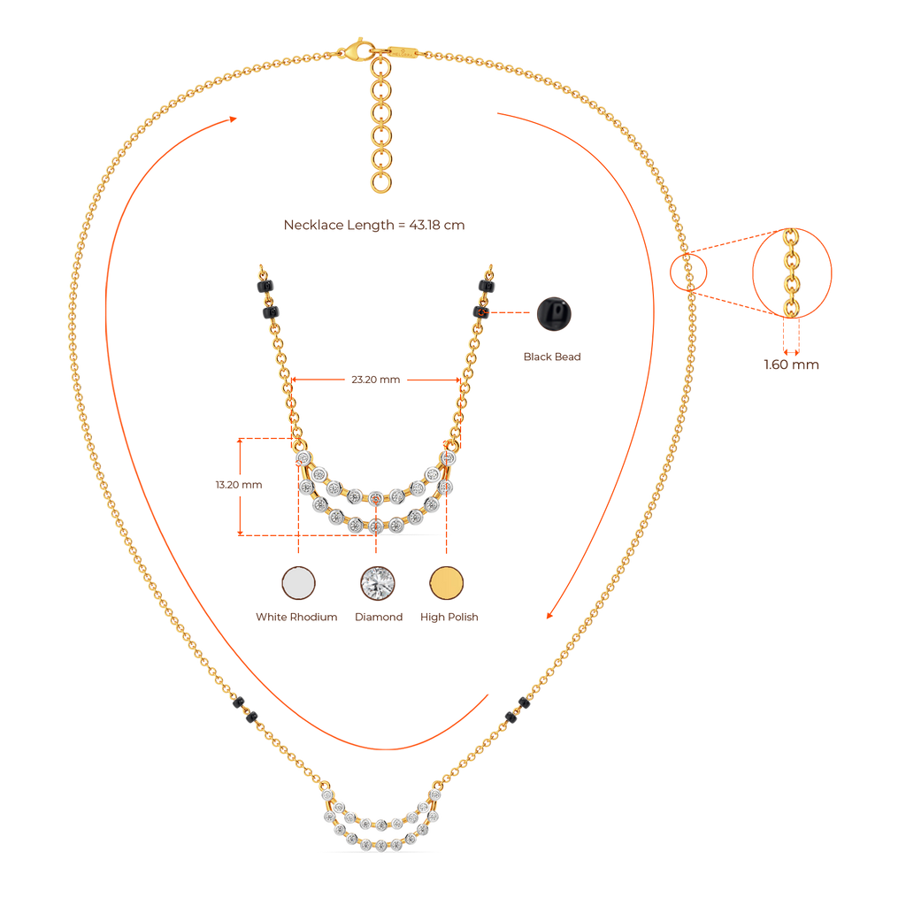 Sacred Love Knot Diamond Necklaces