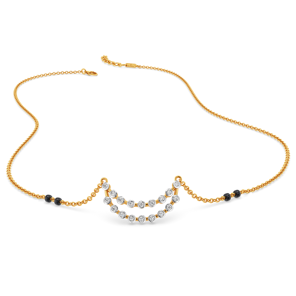 Sacred Love Knot Diamond Necklaces