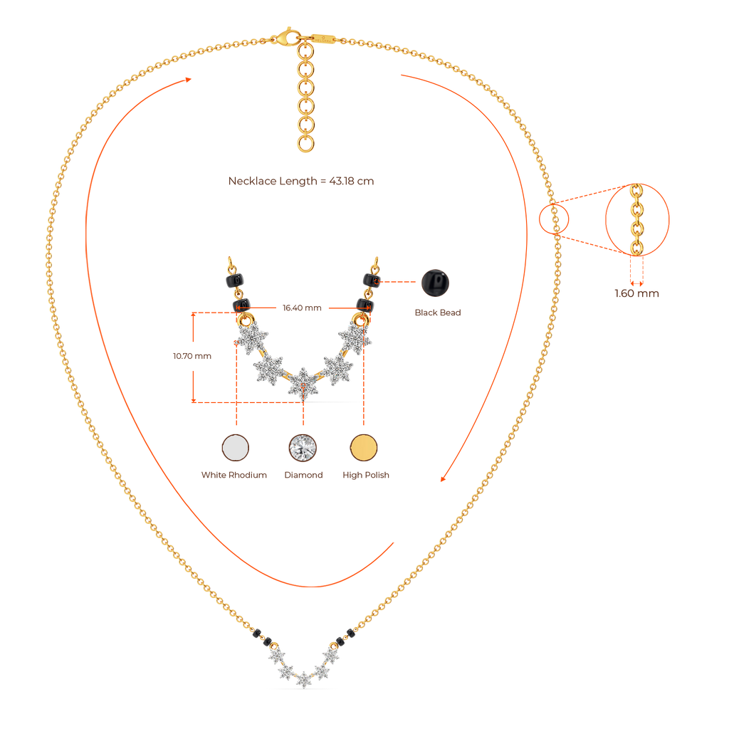 Love Link Diamond Necklaces