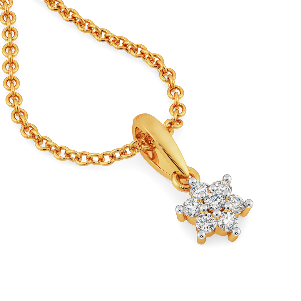 Orbit Bling Diamond Pendants