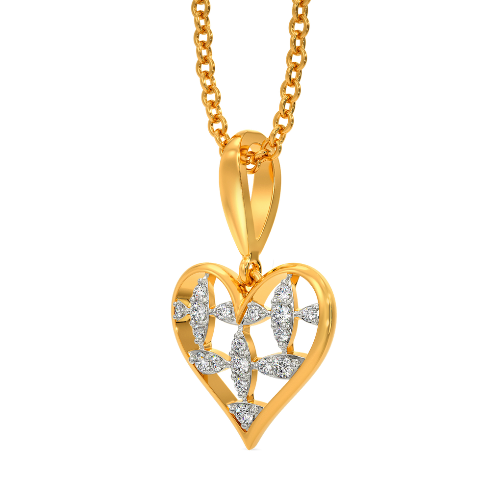 Love is Brewing Diamond Pendants