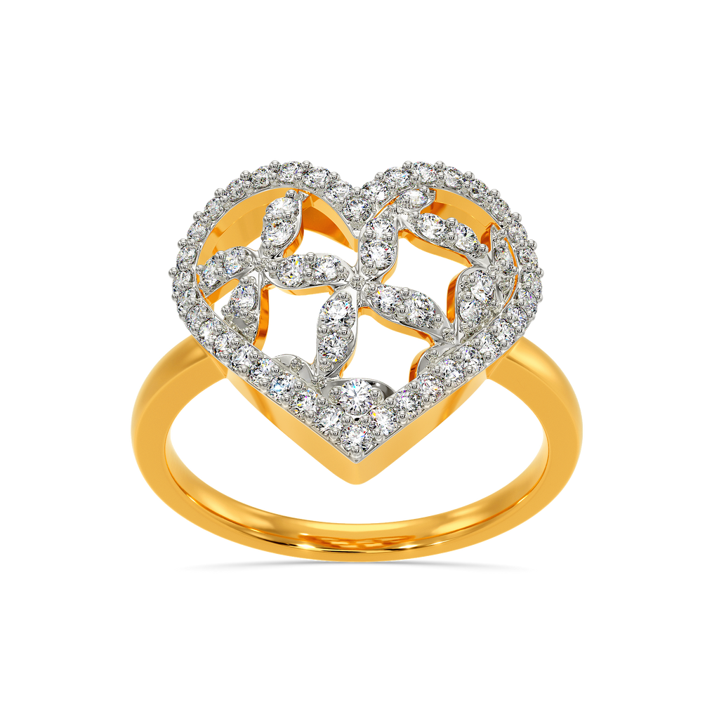 Lace Romance Diamond Rings