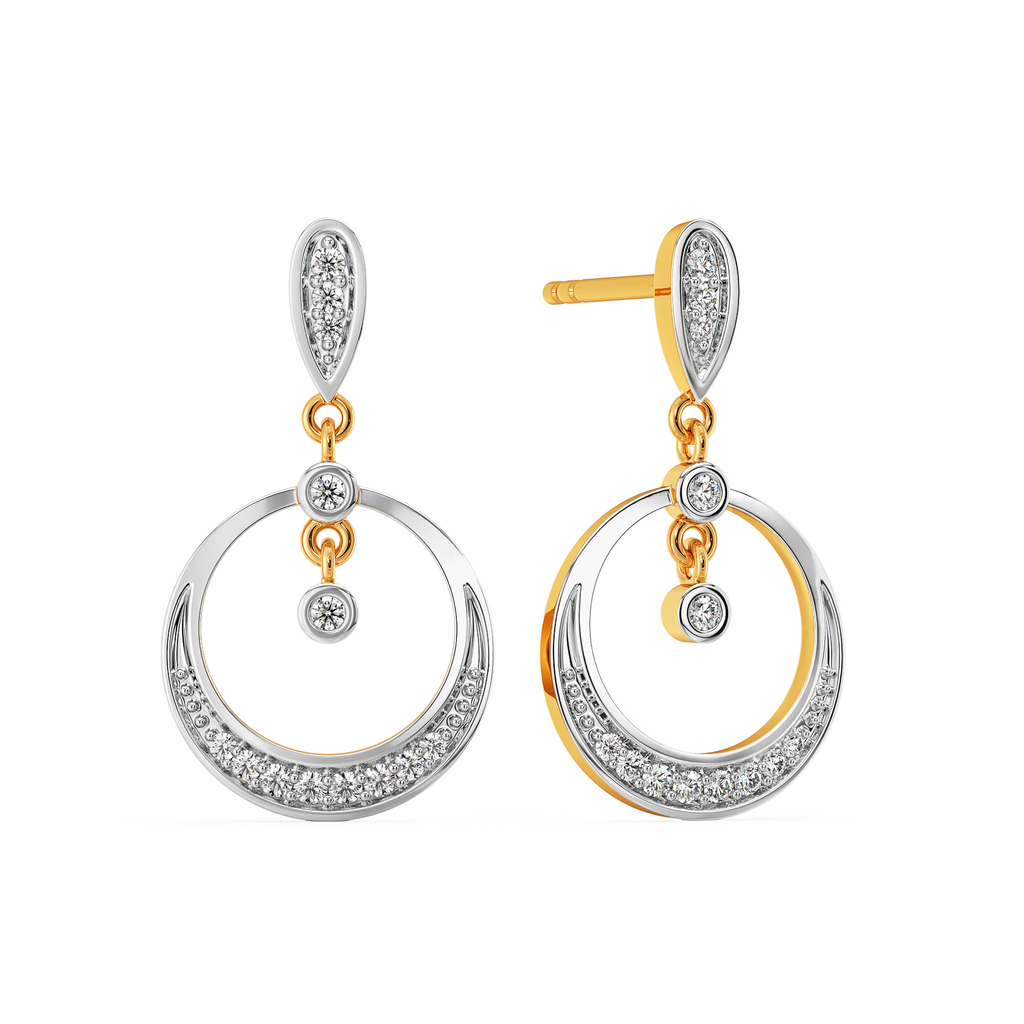 Heer Hangings Diamond Earrings
