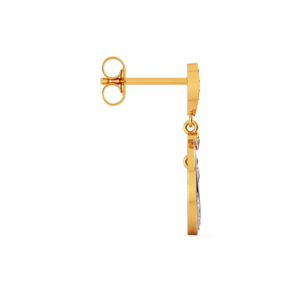 Heer Hangings Diamond Earrings