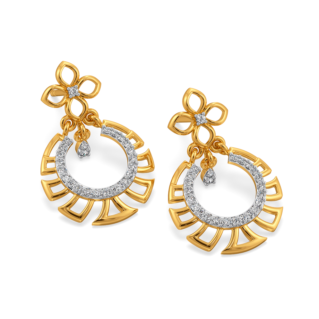 Sheesh Gleam Diamond Earrings