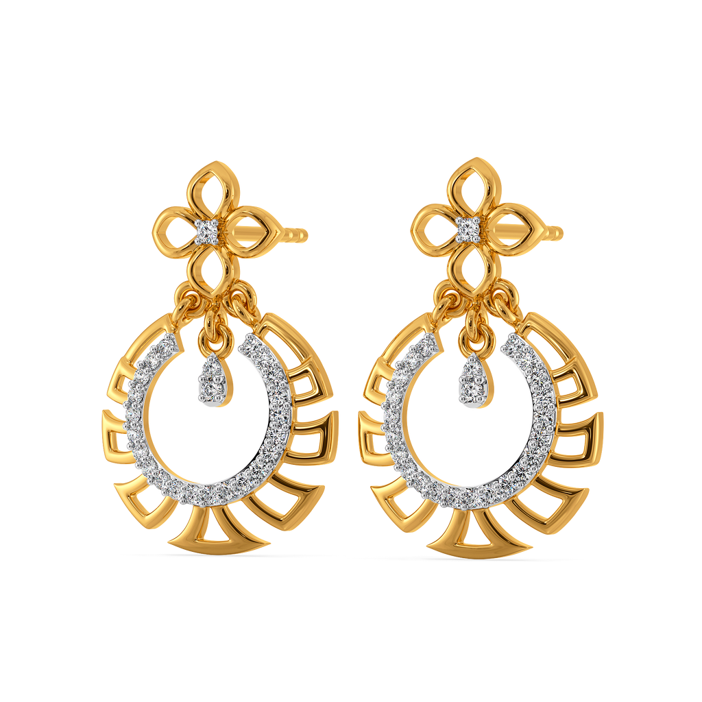 Sheesh Gleam Diamond Earrings