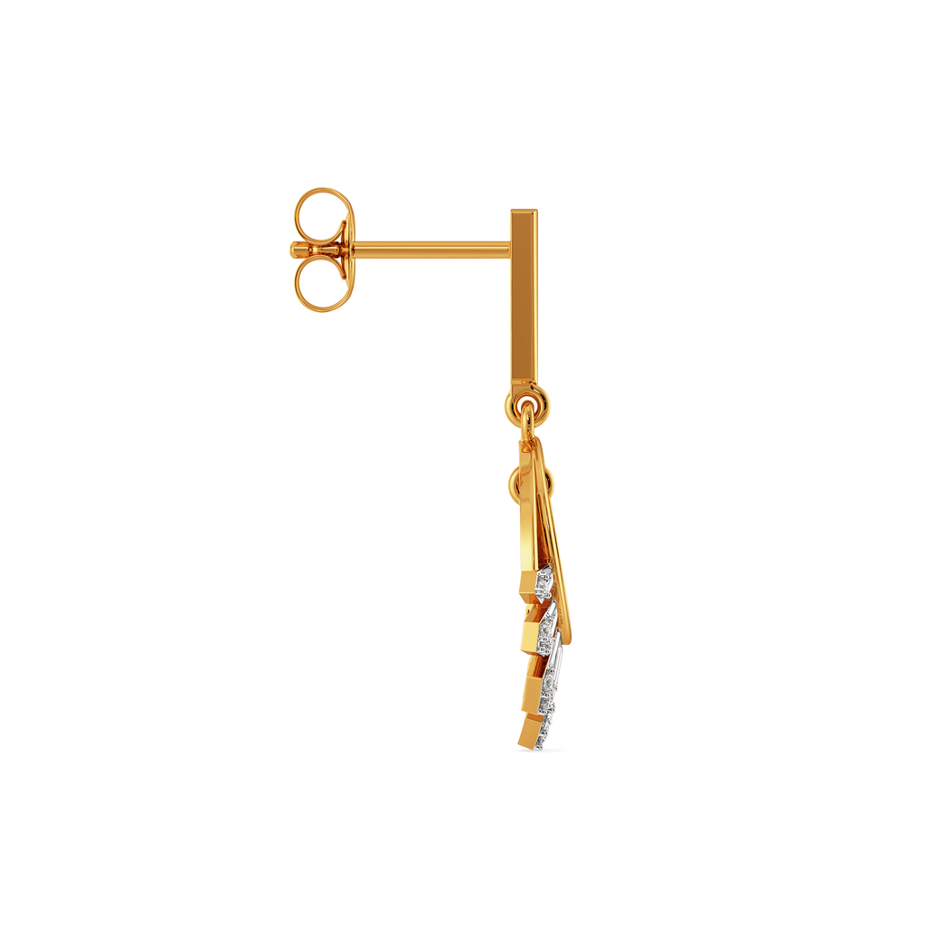 Meena Flare Diamond Earrings