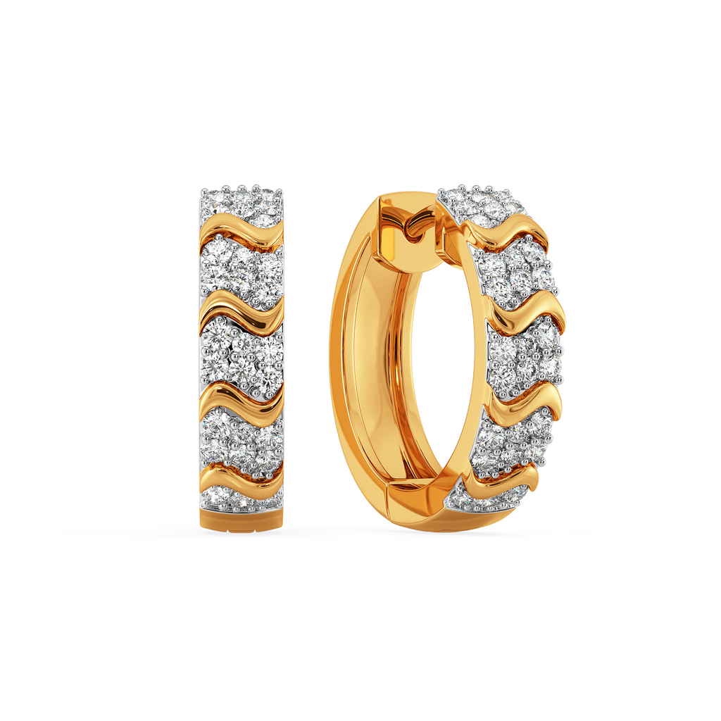 Kundalini Diamond Earrings