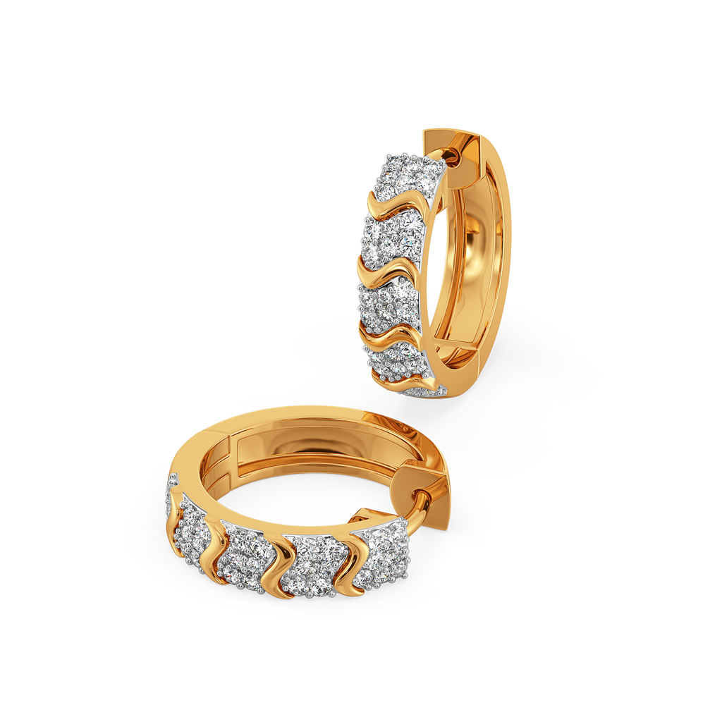 Kundalini Diamond Earrings