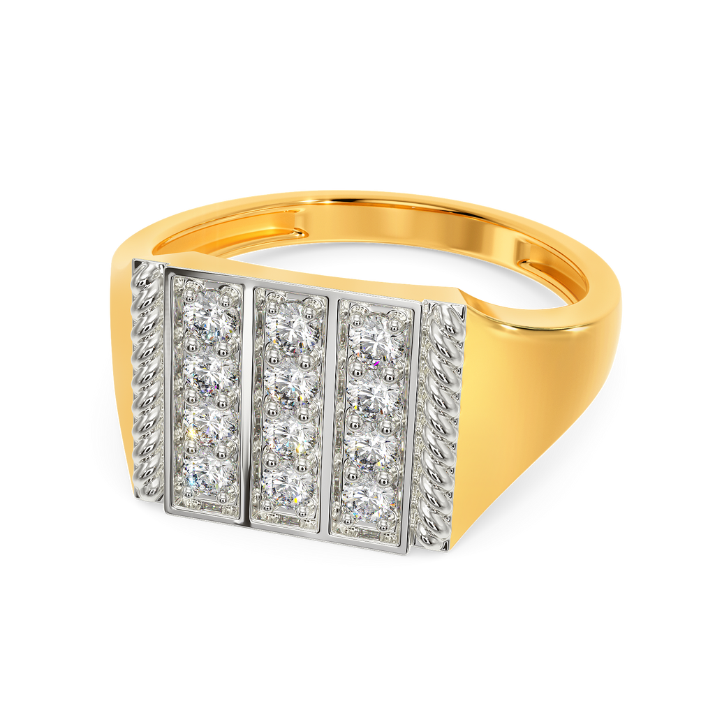 Little Jazzier Diamond Rings For Men