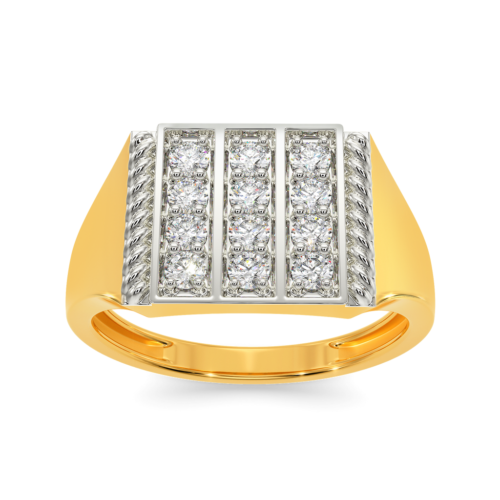 Little Jazzier Diamond Rings For Men