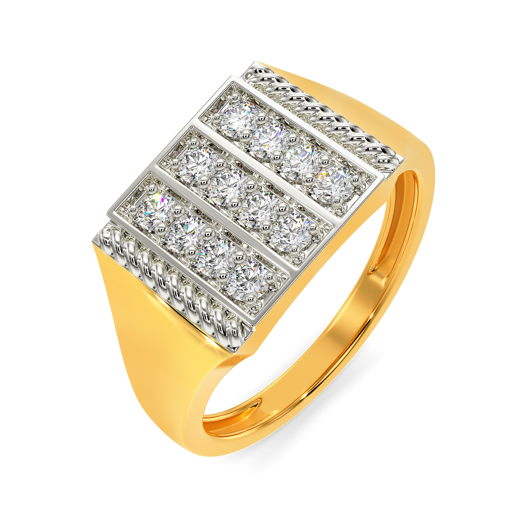 Little Jazzier Diamond Rings For Men