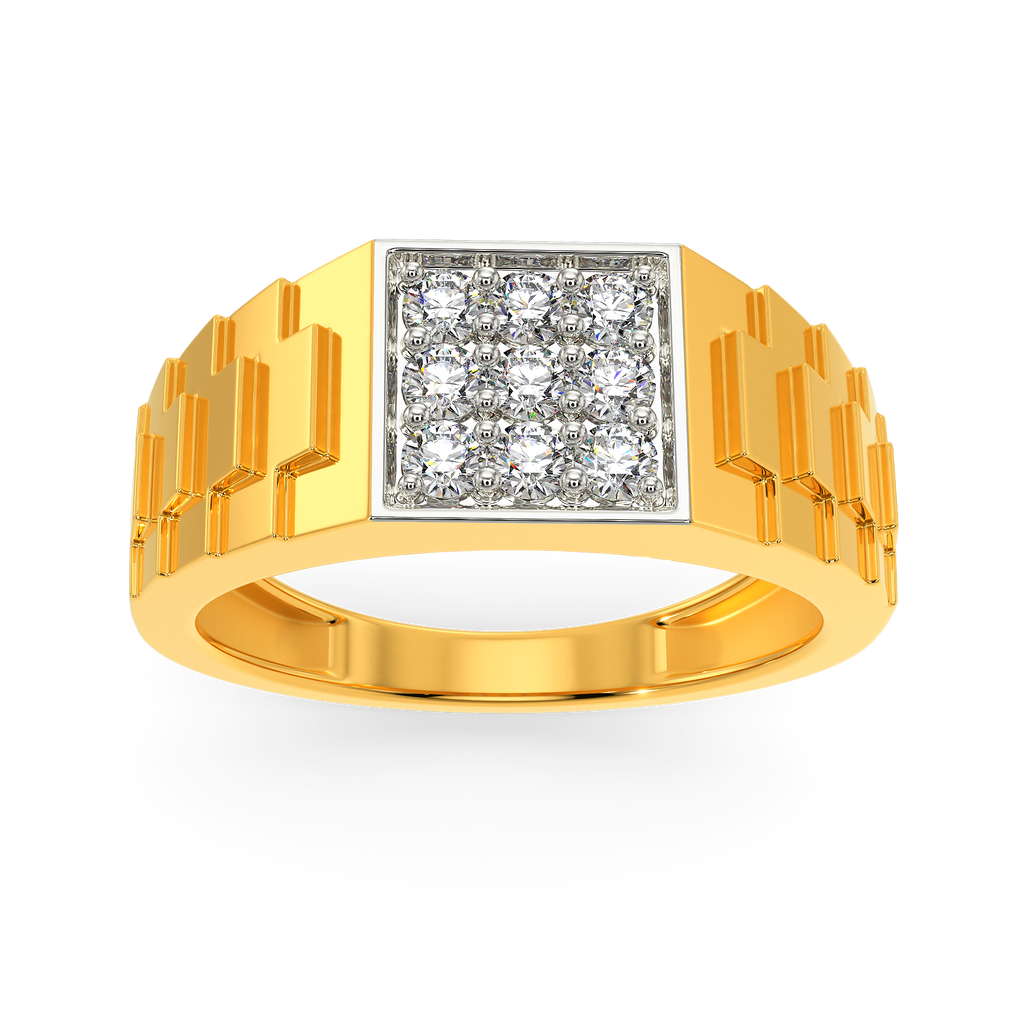 Trippy Cheer Diamond Rings For Men