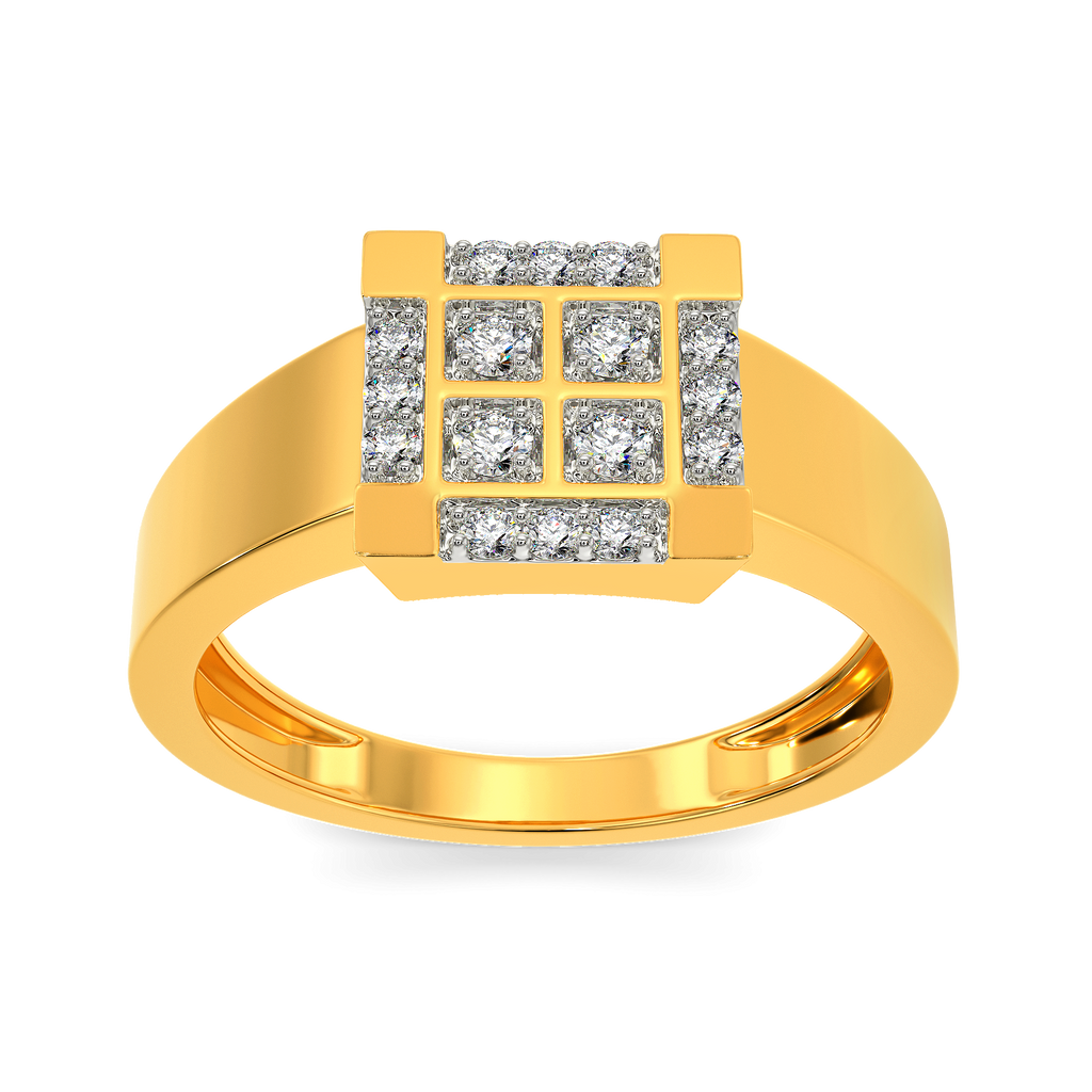 In A Pack Diamond Rings For Men