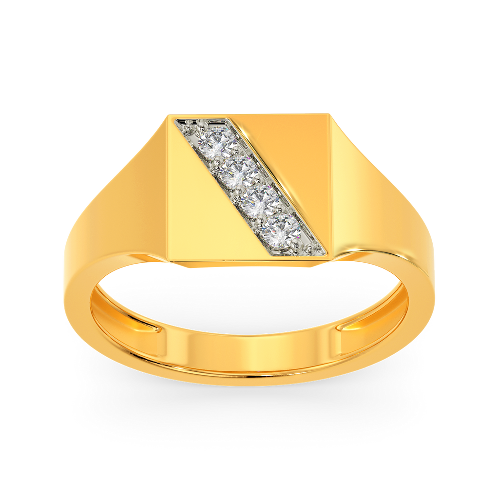 Wild Path Diamond Rings For Men