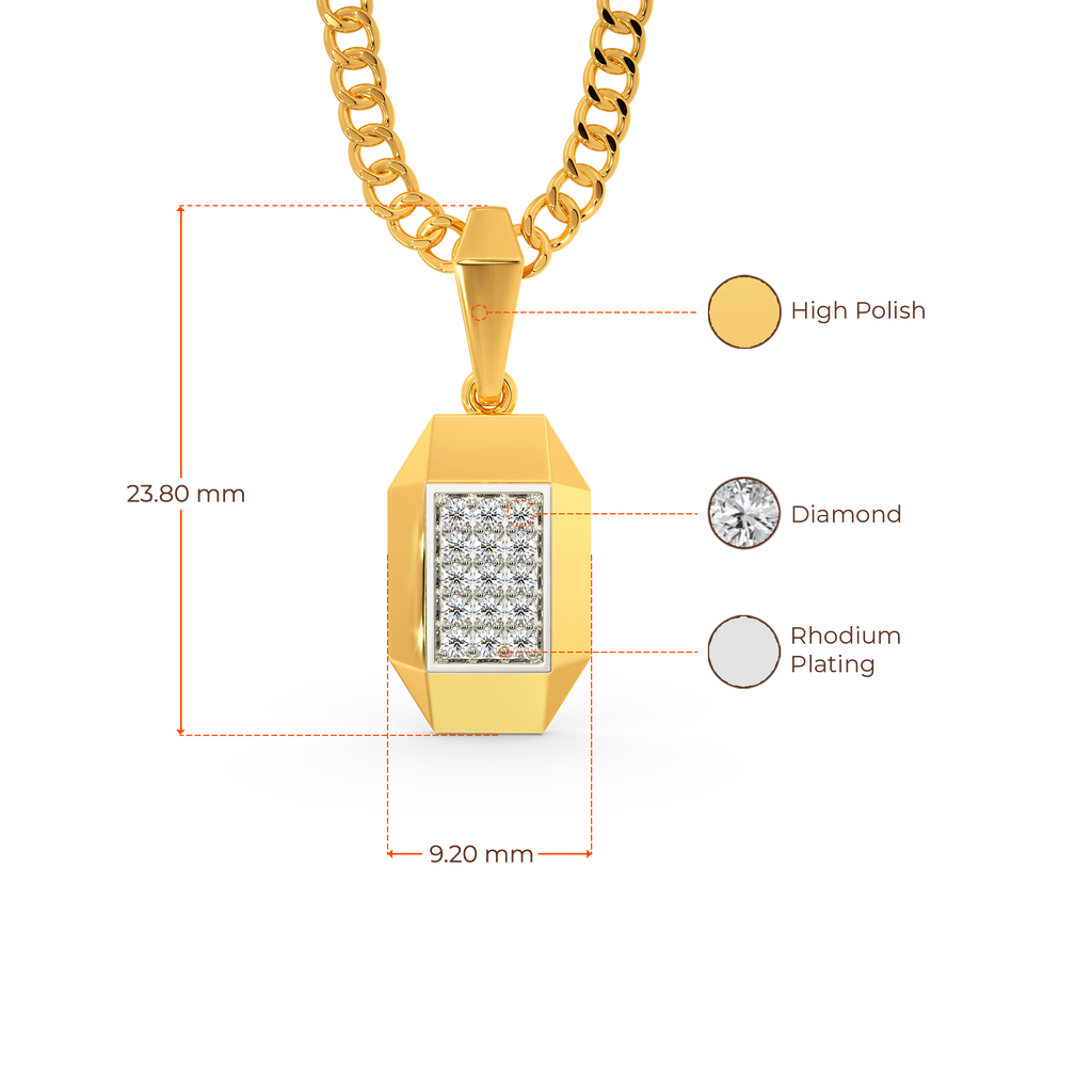 Perfect Dream Diamond Pendants For Men