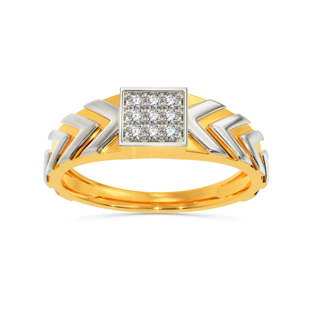 Like Wavin Diamond Rings For Men