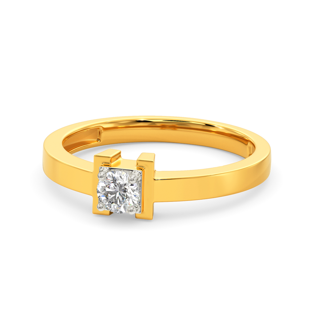 Vibe Squared Diamond Rings For Men