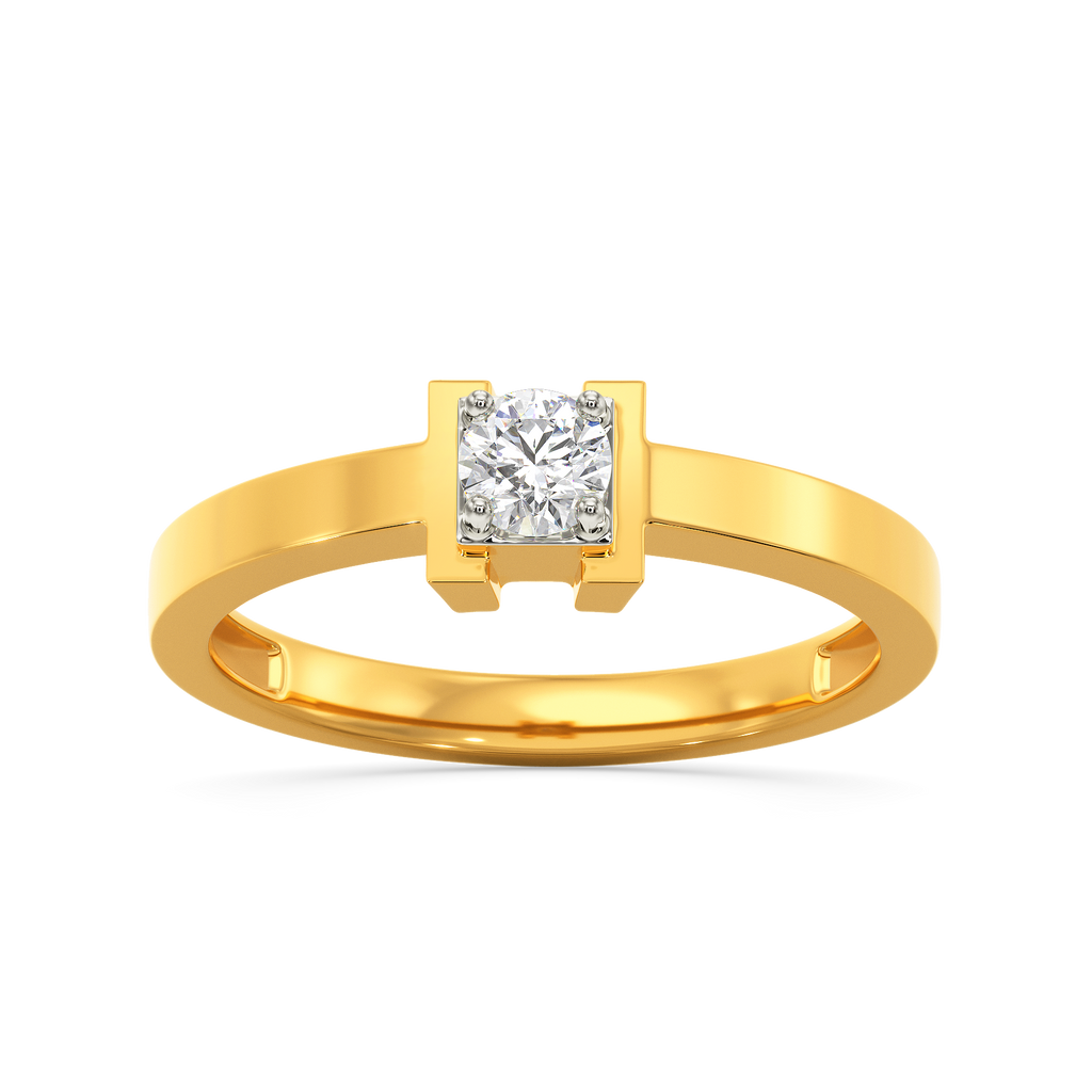 Vibe Squared Diamond Rings For Men