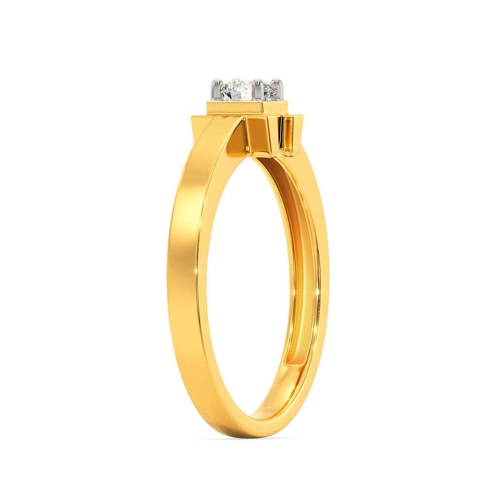 Vibe Squared Diamond Rings For Men