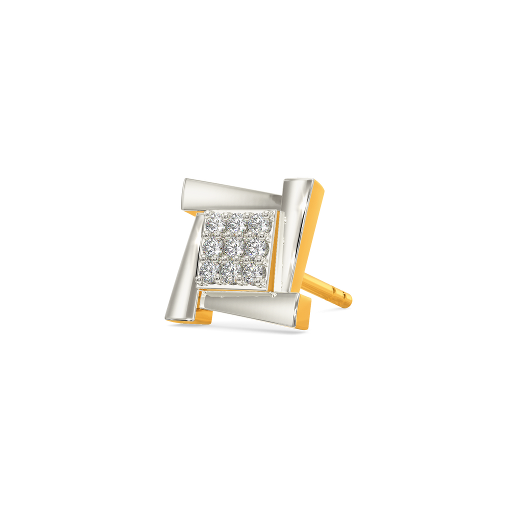 Criss Lavish Diamond Earrings For Men