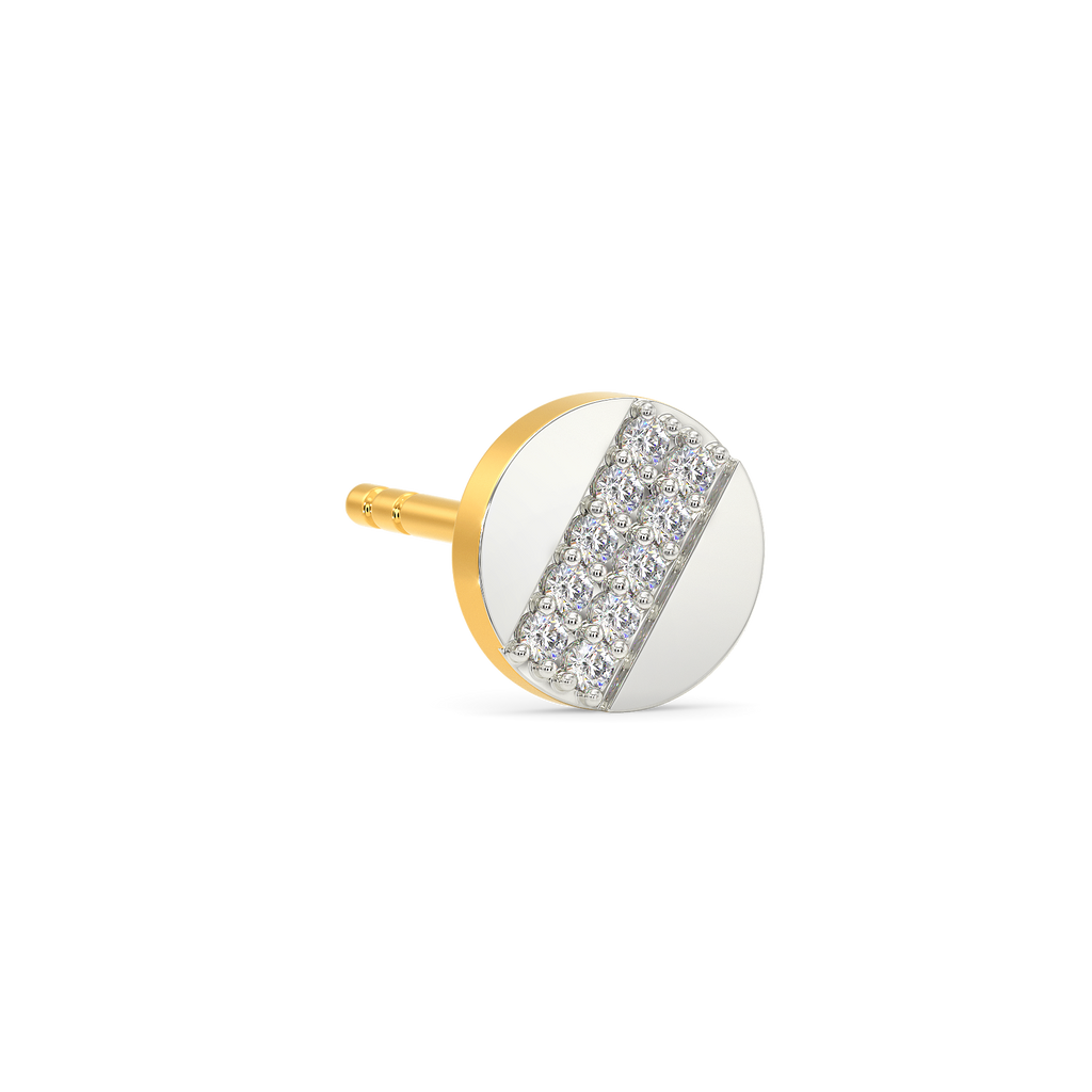 Perfect Path Diamond Earrings For Men