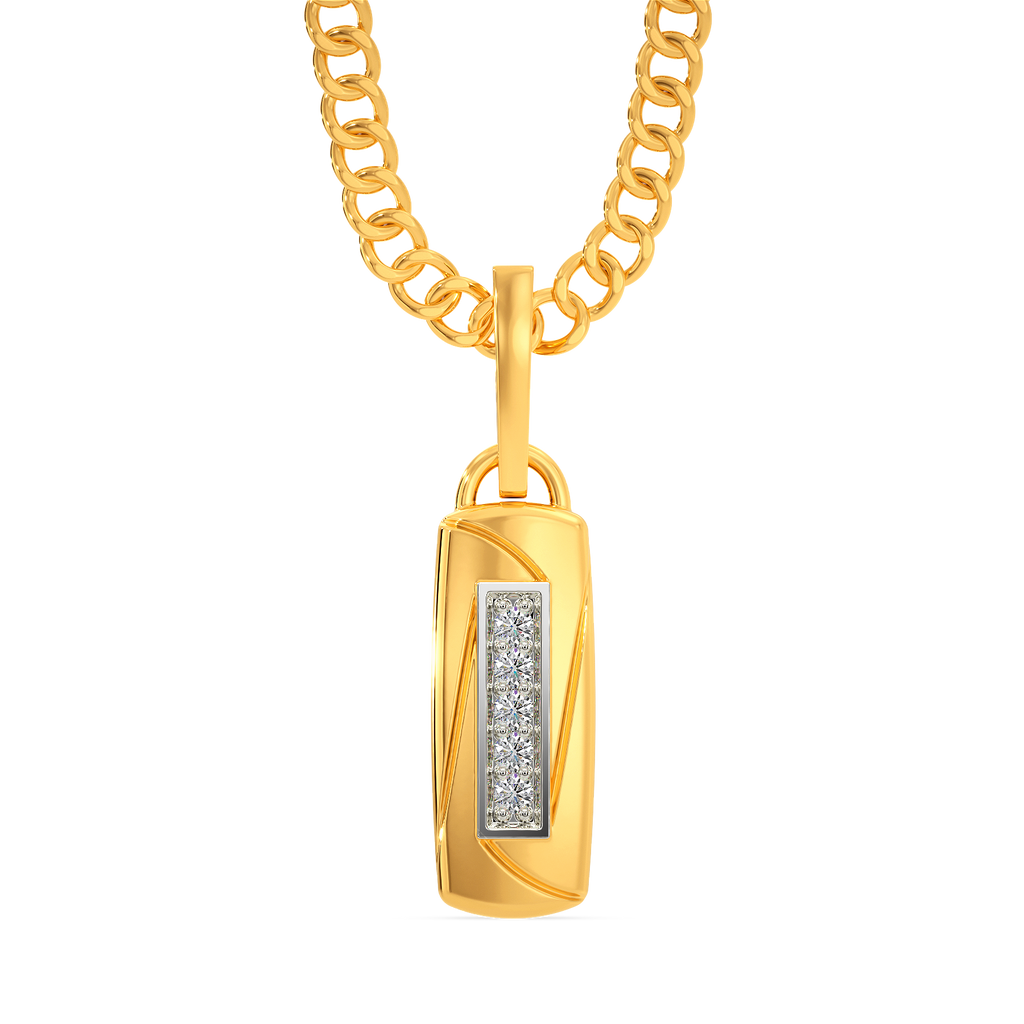 Lockin Diamond Pendants For Men