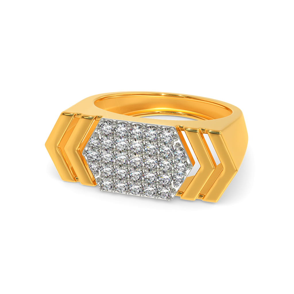 Urban Sprint Diamond Rings For Men