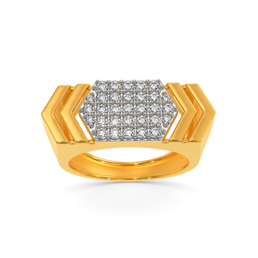 Urban Sprint Diamond Rings For Men