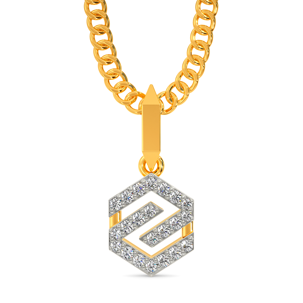 Nothing but Sporty Diamond Pendants For Men