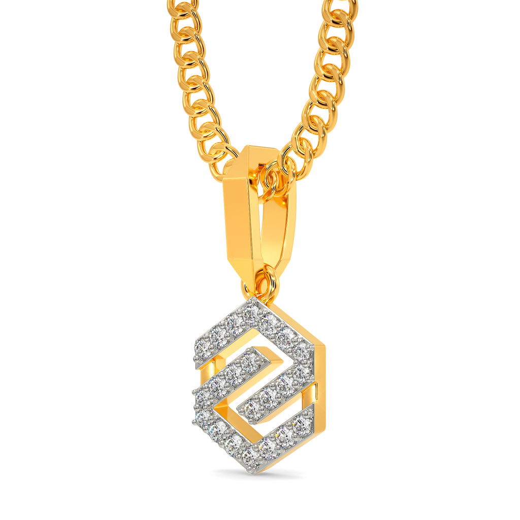 Nothing but Sporty Diamond Pendants For Men