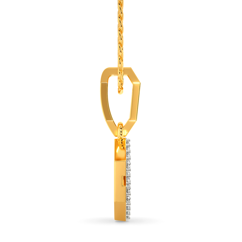 Nothing but Sporty Diamond Pendants For Men