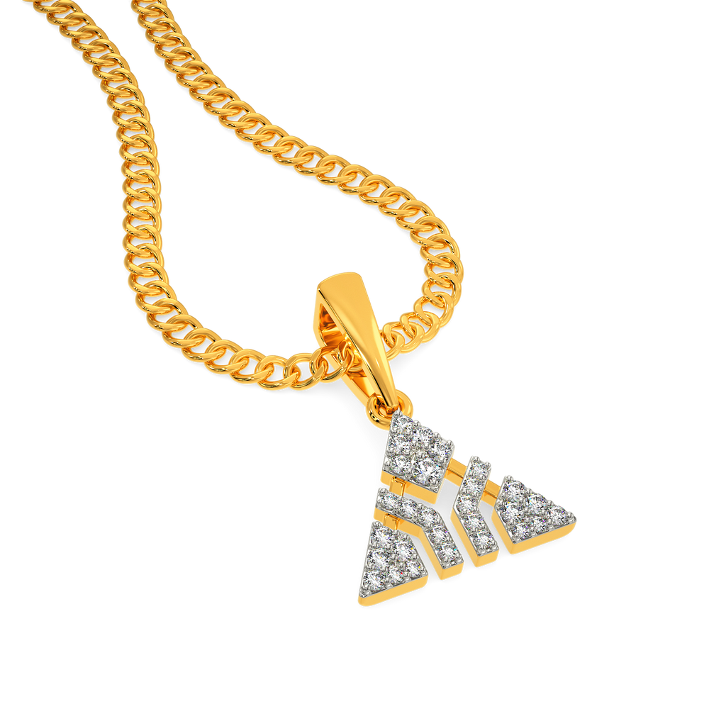 Still Reeling Diamond Pendants For Men