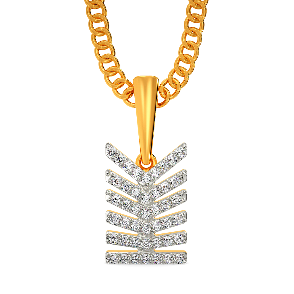In a Moment of Sport Diamond Pendants For Men