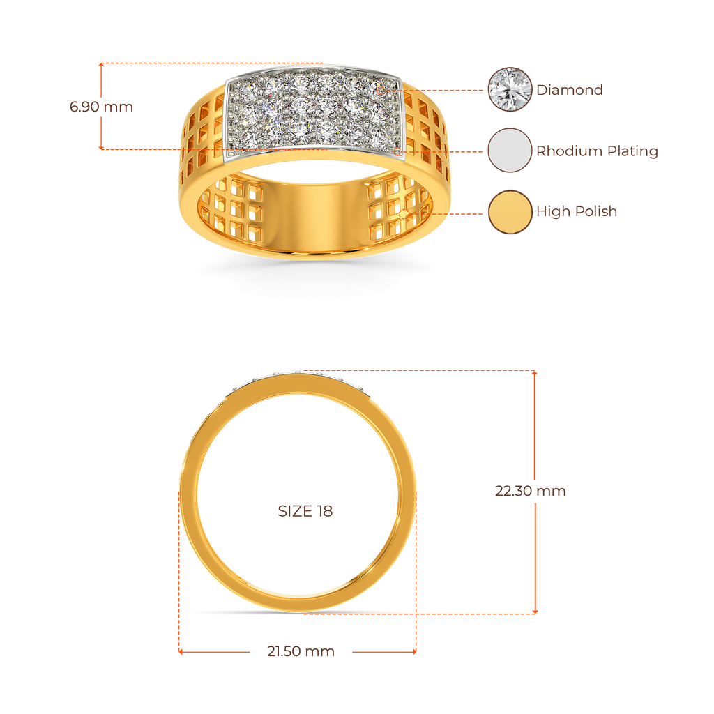 Distinctly Scottish Diamond Rings For Men