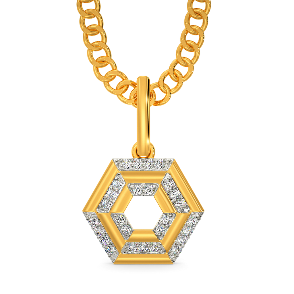 Perfect Tweed Diamond Pendants For Men