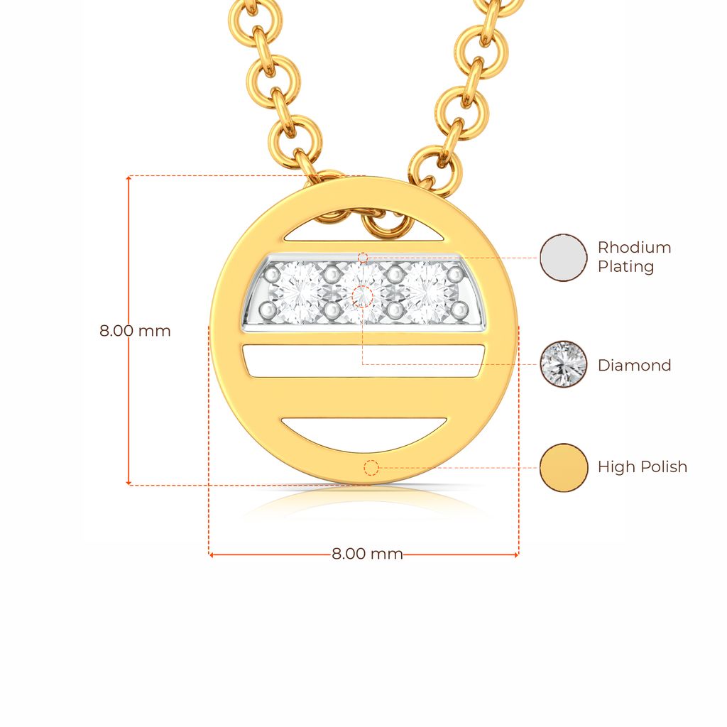 Summer Sun Diamond Pendants