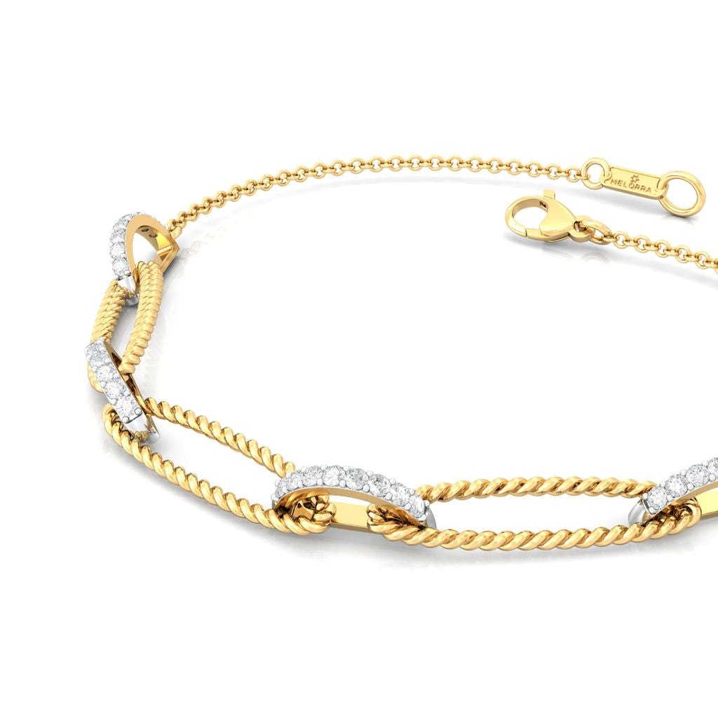 Twist of Fate Diamond Bracelets