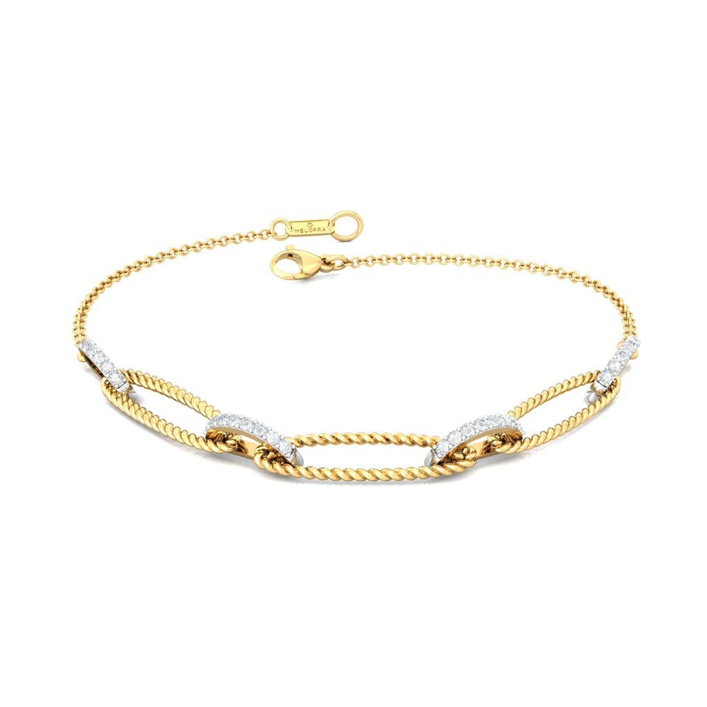 Twist of Fate Diamond Bracelets