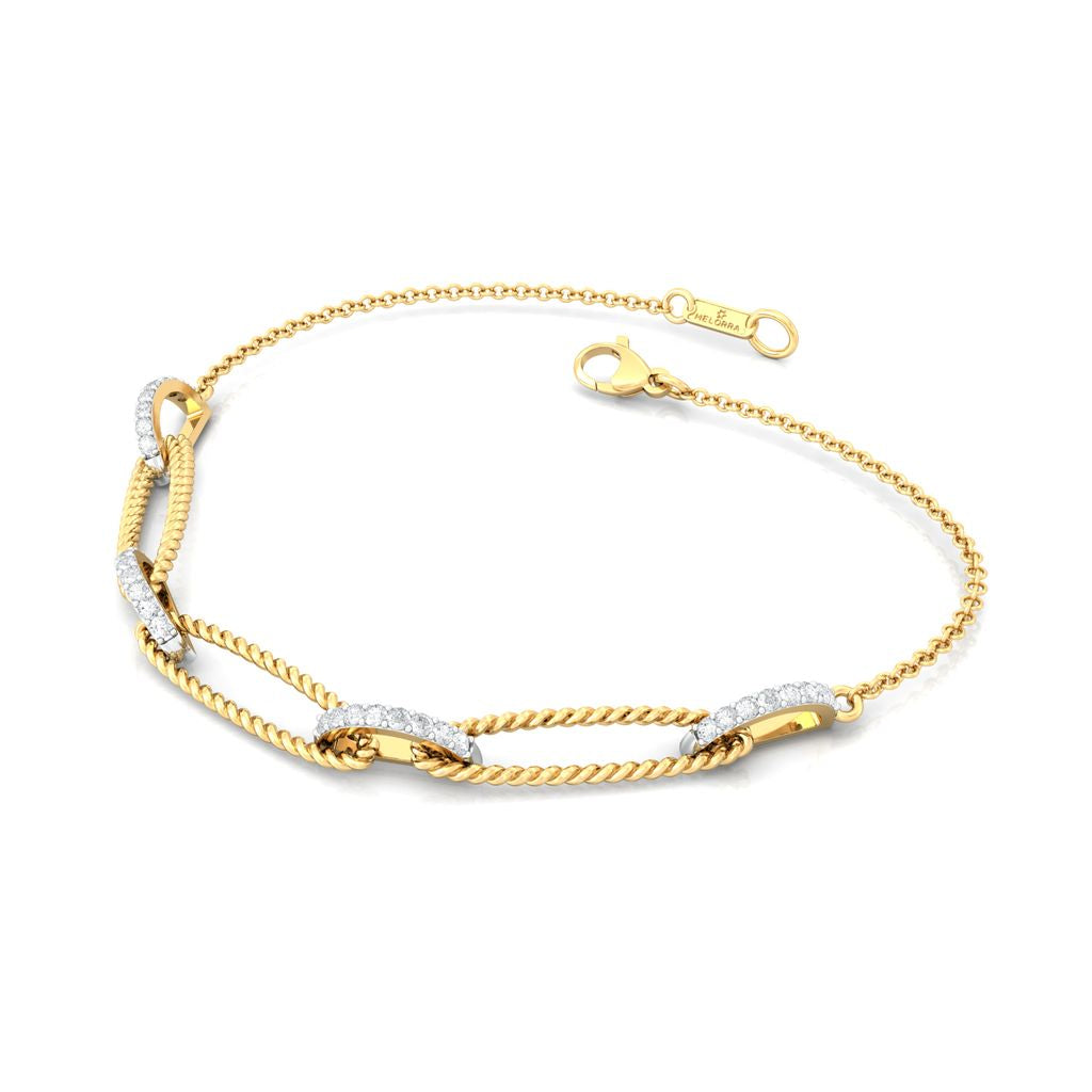 Twist of Fate Diamond Bracelets