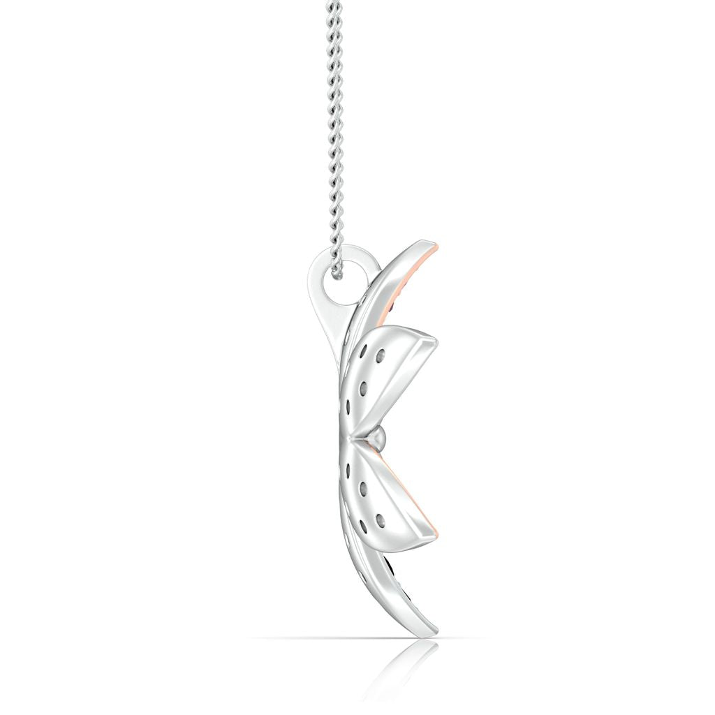 Pink Jasmine Diamond Pendants