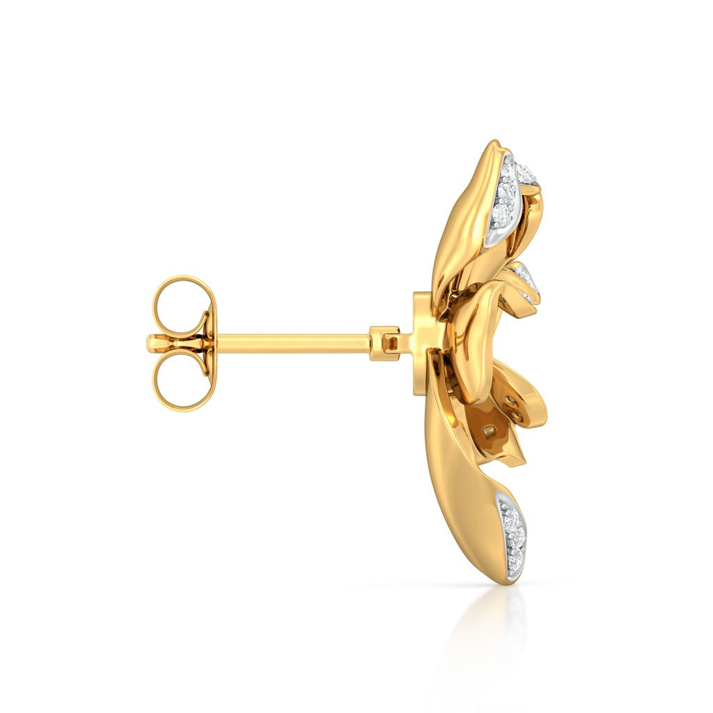 Sparkly Nuttallii Diamond Earrings