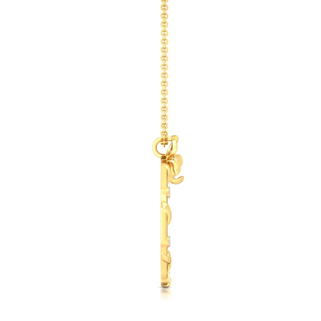 Floral Wreath Diamond Pendants