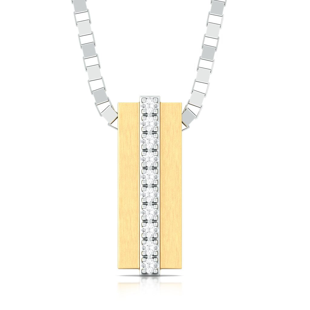 Jazz Bars Diamond Pendants