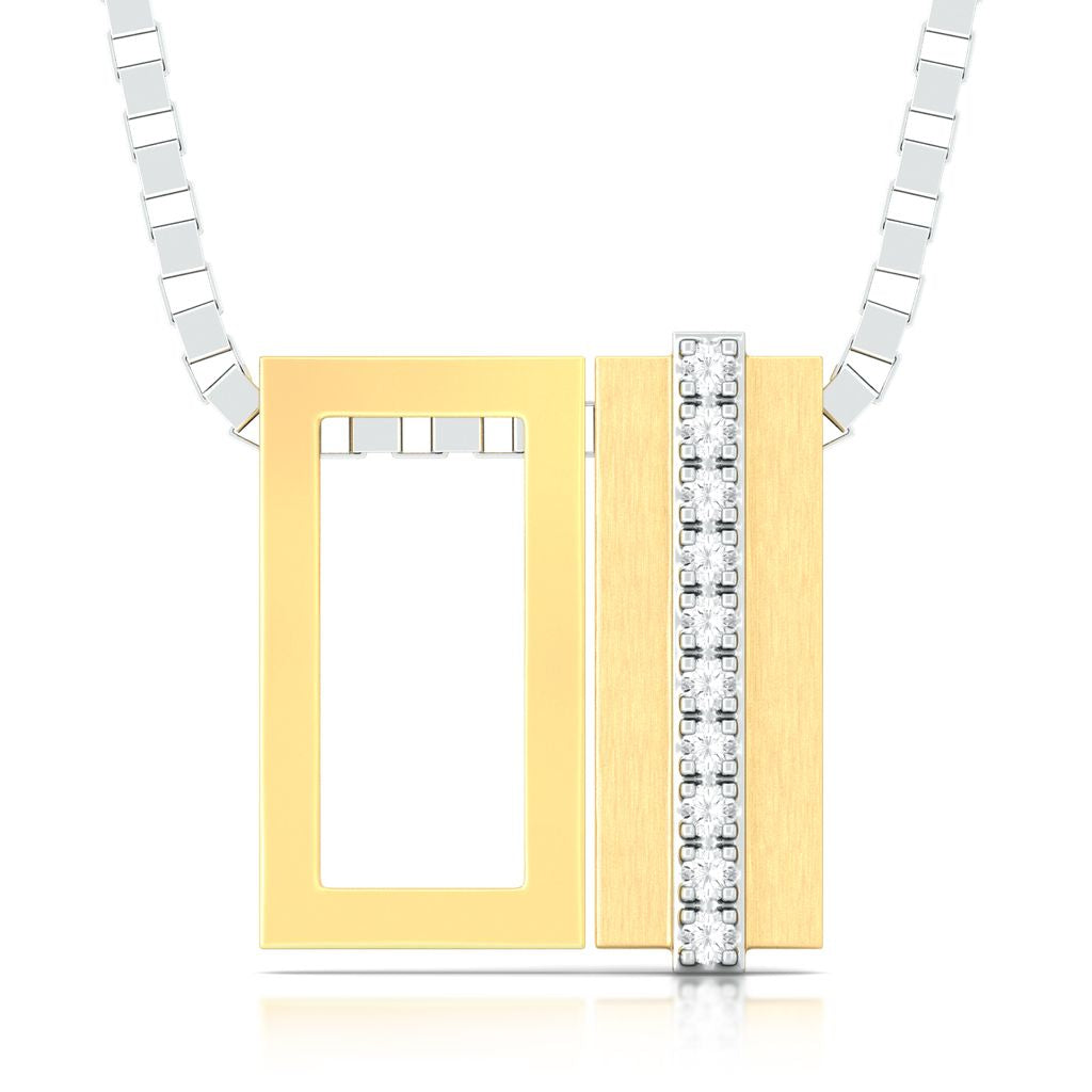 Jazz Bars Diamond Pendants