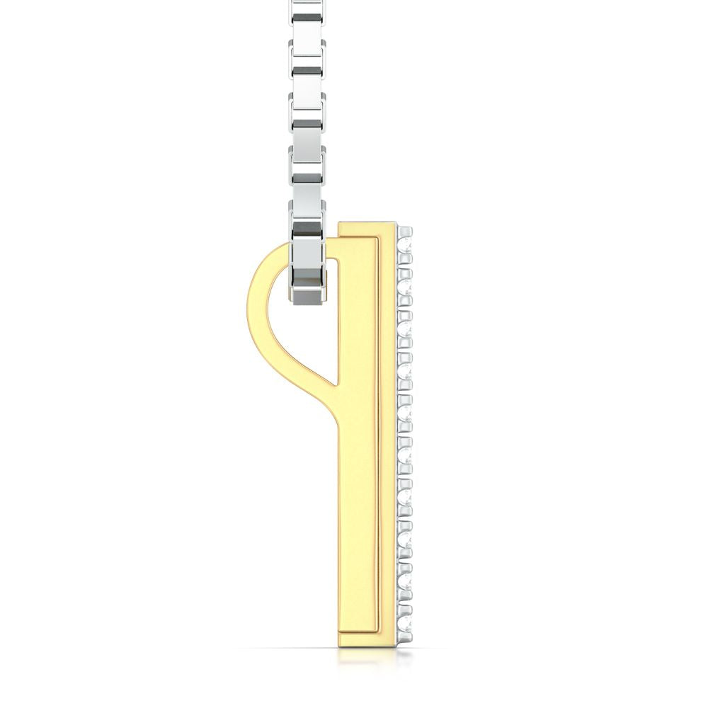 Jazz Bars Diamond Pendants