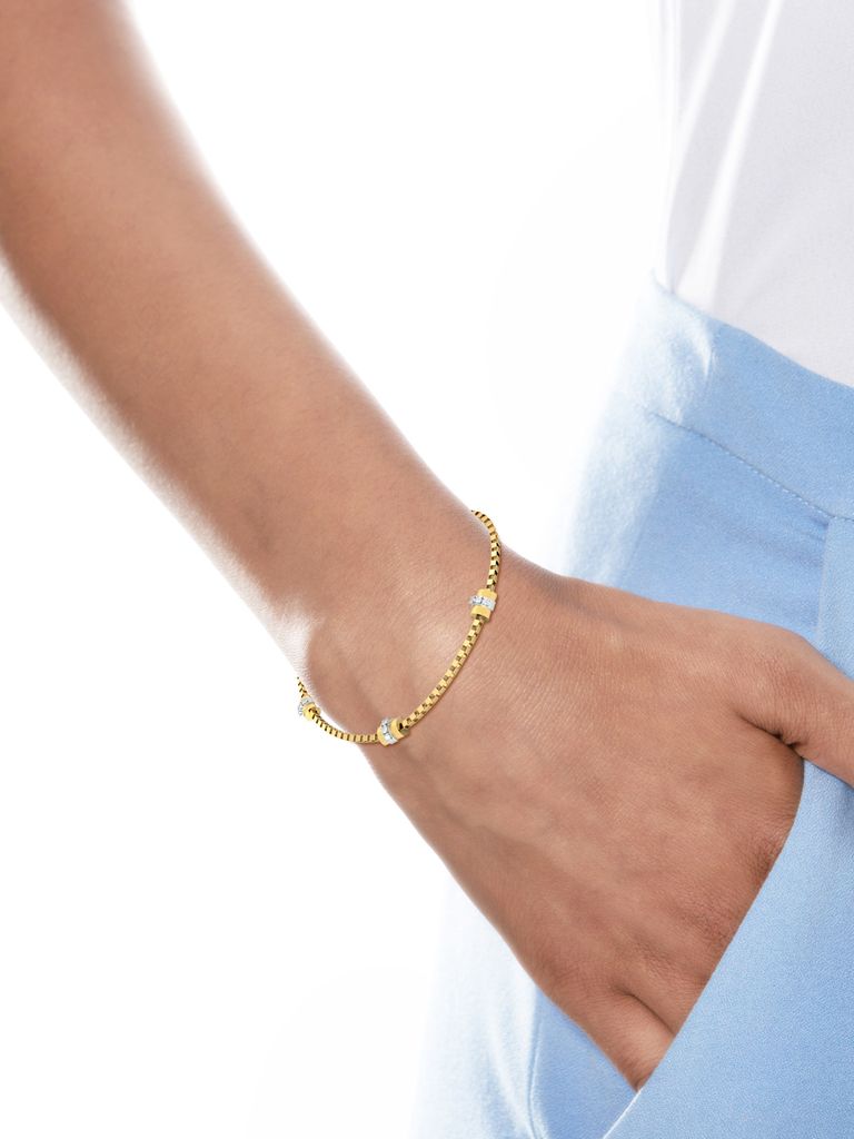 Sun Stripes Diamond Bracelets