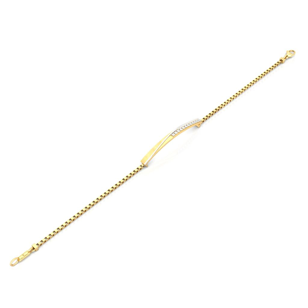 Crossed Tracks Diamond Bracelets